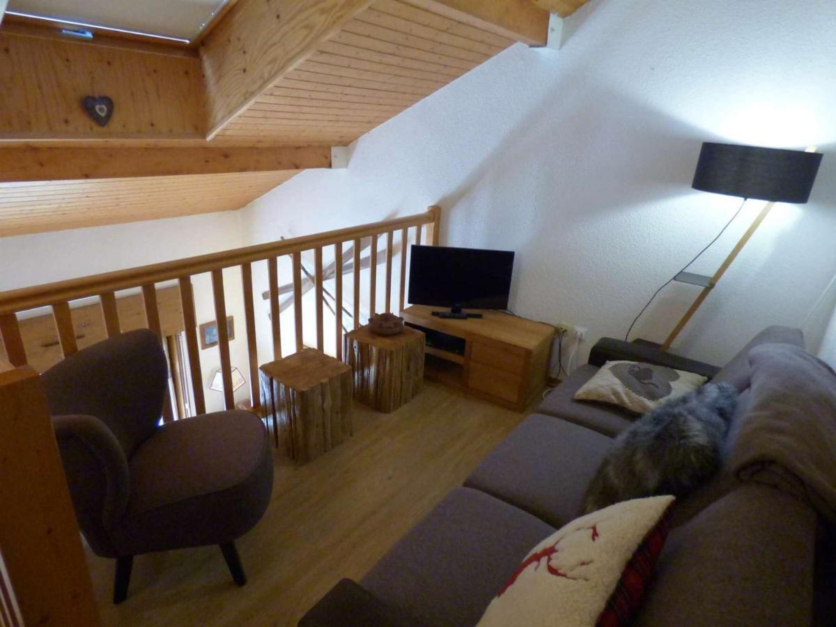 Charmant 2 Pieces + Mezzanine, 42M², 4 Pers, Balcon Sud, Proche Commerces Et Ski Bus Au Grand-Bornand - Fr-1-458-155 Le Grand-Bornand Luaran gambar